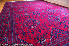 Load image into Gallery viewer, Kunduz Afghan Rug designed by Waziri (Large)