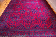 Load image into Gallery viewer, Kunduz Afghan Rug designed by Waziri (Large)