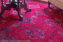 Load image into Gallery viewer, Kunduz Afghan Rug designed by Waziri (Large)