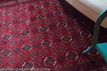 Load image into Gallery viewer, Kunduz Afghan Rug designed by Waziri