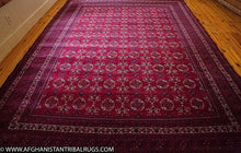 Load image into Gallery viewer, Kunduz Afghan Rug designed by Waziri