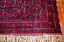 Load image into Gallery viewer, Bokhara Afghan Rug designed by Patnosi