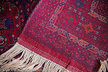Load image into Gallery viewer, Bokhara Afghan Rug designed by Patnosi