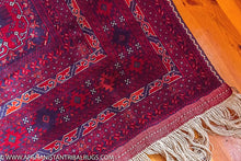 Load image into Gallery viewer, Bokhara Afghan Rug designed by Patnosi