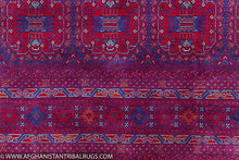 Load image into Gallery viewer, Bokhara Afghan Rug designed by Patnosi