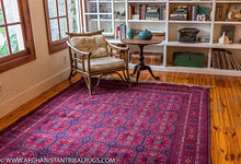 Load image into Gallery viewer, Bokhara Afghan Rug designed by Patnosi
