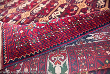 Load image into Gallery viewer, Royal Bokhara Afghan Rug (Large) designed by Shotori Bagmal