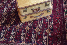 Load image into Gallery viewer, Royal Bokhara Afghan Rug (Large) designed by Shotori Bagmal