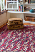 Load image into Gallery viewer, Royal Bokhara Afghan Rug (Large) designed by Shotori Bagmal
