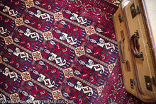 Load image into Gallery viewer, Royal Bokhara Afghan Rug (Large) designed by Shotori Bagmal